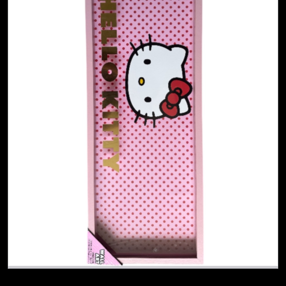 Hello Kitty Pink Polka Dot Tray
